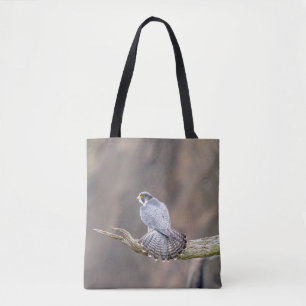 Peregrine Falcon op het Palisades Interstate Park Draagtas