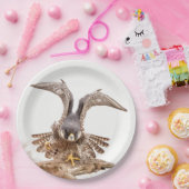 Peregrine Falcon Papieren Bordje (Feest)
