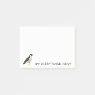 Peregrine Falcon Personalize Post-it Notes