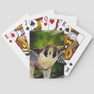 Peregrine Falcon Pokerkaarten