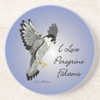 Peregrine Falcon Sandstone Drink Onderzetter