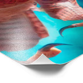 Peregrine Falcon WINGS (MERCURY) Foto Afdruk (Hoek)