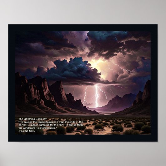 Perek Shirah - Bliksem Poster (Voorkant)