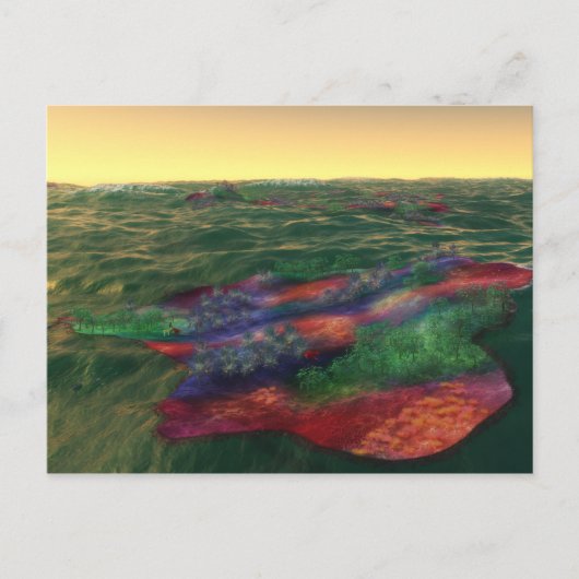 Perelandra Briefkaart (Voorkant)