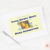 Peren Bewerkbare Baking Sticker (Envelop)