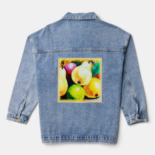 'Peren-boom': een statisch ontwerp. Bestel nu Denim Jacket