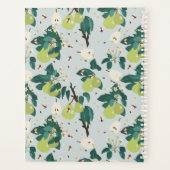 Peren en bijen in een botanische bloementuin recep planner (Achterkant)