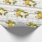 Peren Fruit Cadeaupapier (Hoek)