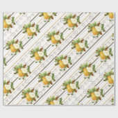 Peren Fruit Cadeaupapier (Vlak)