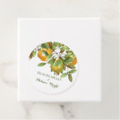 Peren fruit inblikken cadeau bedankjes labels (In situ)