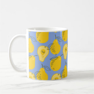 Peren naadloos patroon koffiemok