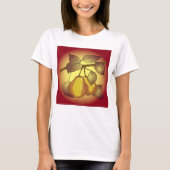 Peren op een boom t-shirt (Voorkant)