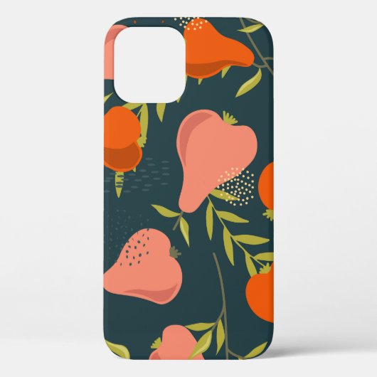 Peren Overlap: Kleurrijk  behang Case-Mate iPhone Case (Achterkant)