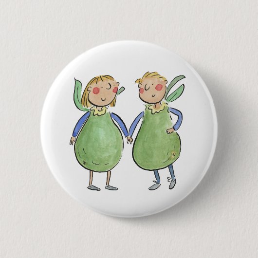 peren ronde button 5,7 cm (Voorkant)