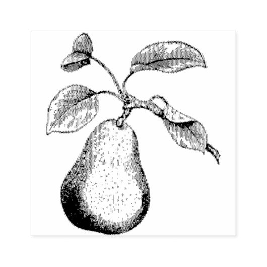  peren 	rubberstempel (Afrduk)