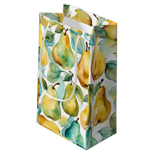 Peren Waterverf Kunst Klein Cadeauzakje (Achterkant Gekanteld)