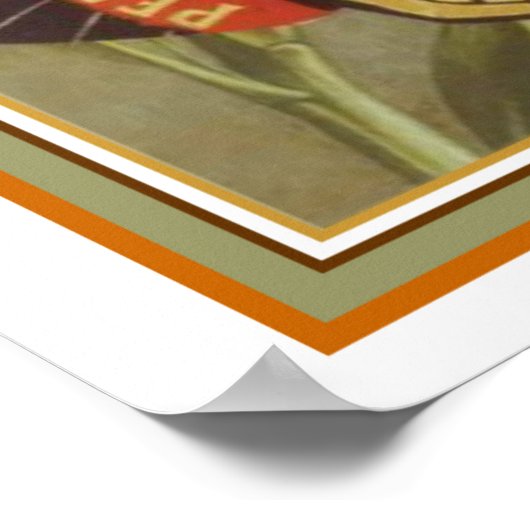 peren zeep en Poster 16 x 20 (Hoek)