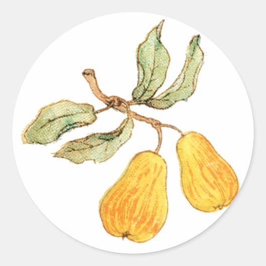  perenpaar ronde sticker (Voorkant)