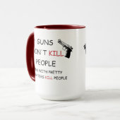 Pères avec de jolies filles Mug (Devant gauche)