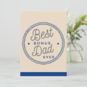 Pères Steppère cartes de jour Stepdad Typographie (Debout devant)