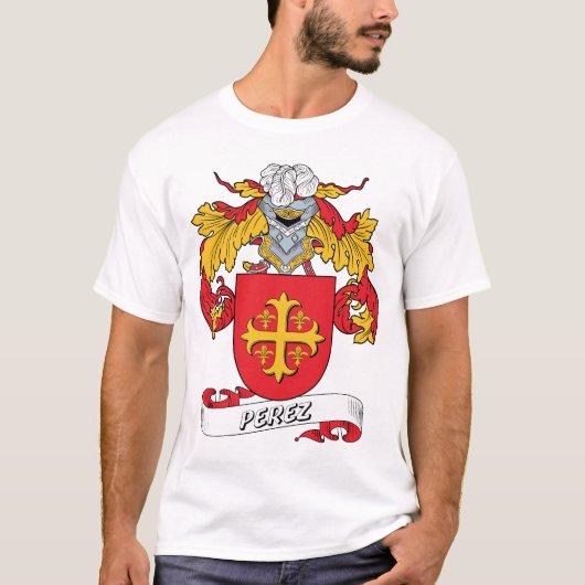 Perez Family Crest T-shirt (Voorkant)