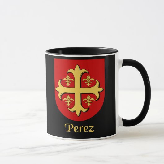 Perez Family Shield Mok (Rechts)