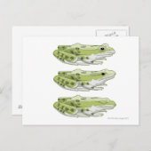 Perez Frog Briefkaart (Voorkant / Achterkant)