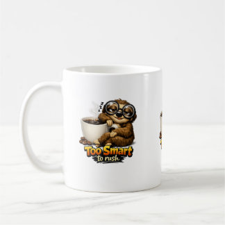 Perezoso con café – Too Smart to Rush Koffiemok