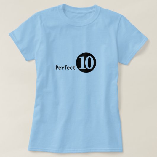 Perfect 10 T-Shirt (Design voorkant)