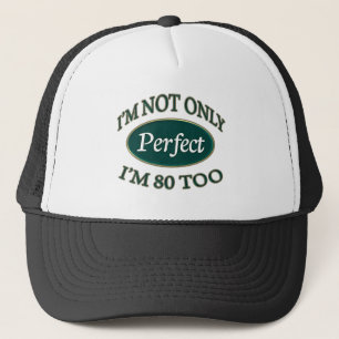 Perfect 80 jaar oud trucker pet