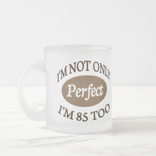 Perfect 85 jaar oud matglas koffiemok
