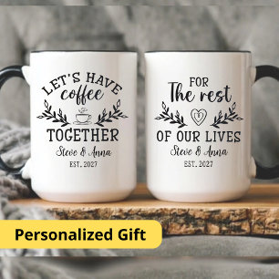 Perfect aangepast cadeau voor de rest van ons leve mok