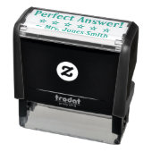 "Perfect antwoord!" Leraar Rubber Stamp Zelfinktende Stempel (Product)