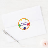 Perfect Attendance School Sticker (Envelop)