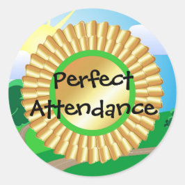 Perfect Attendance Sticker