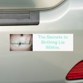 Perfect Birth Bumpersticker (Op auto)