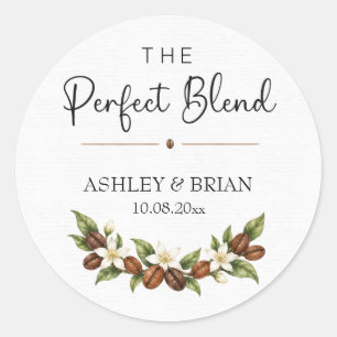 Perfect Blend Coffee Huwelijksgunst Stickers