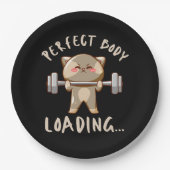 Perfect body loading... papieren bordje (Voorkant)