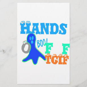 Perfect Boo. TGIF-Bedankt God zij zijn vrijdag Hak Briefpapier