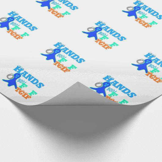 Perfect Boo. TGIF-Bedankt God zij zijn vrijdag Hak Cadeaupapier (Hoek)