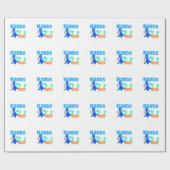 Perfect Boo. TGIF-Bedankt God zij zijn vrijdag Hak Cadeaupapier (Vlak)