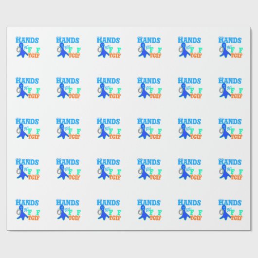 Perfect Boo. TGIF-Bedankt God zij zijn vrijdag Hak Cadeaupapier (Vlak)