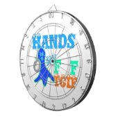 Perfect Boo. TGIF-Bedankt God zij zijn vrijdag Hak Dartbord (Voorkant Rechts)