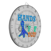 Perfect Boo. TGIF-Bedankt God zij zijn vrijdag Hak Dartbord (Voorkant Links)