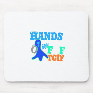 Perfect Boo. TGIF-Bedankt God zij zijn vrijdag Hak Muismat