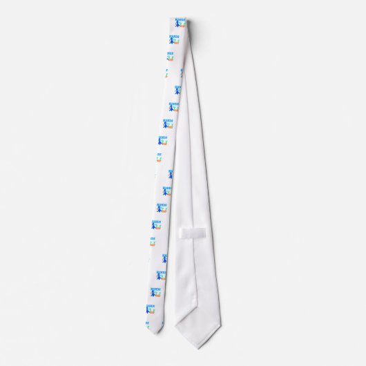 Perfect Boo. TGIF-Bedankt God zij zijn vrijdag Hak Stropdas (Achterkant)