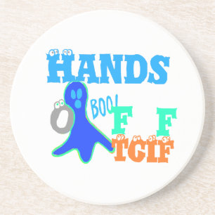 Perfect Boo. TGIF-Bedankt God zij zijn vrijdag Hak Zandsteen Onderzetter