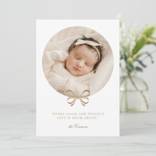 Perfect Cadeau Faire-part de naissance de vacances (Debout devant)