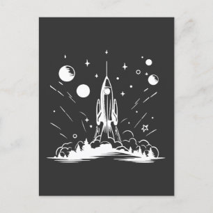 perfect cadeau-idee voor kinderen die van de ruimt briefkaart