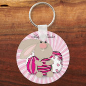 Perfect, Cool Happy Paast, Eieren Sleutelhanger (Voorkant)
